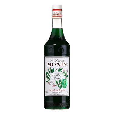 MONIN SIROP DE MENTHE VERTE 1 L