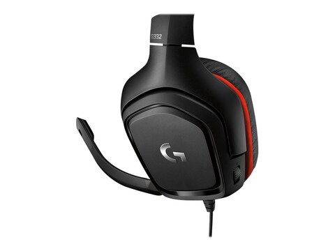لوجيتك G332 سماعة رأس للألعاب مزودة بميكروفون - أسود