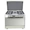 Super General Gas Cooker With Electric Oven SGC9511FSE Silver 90x60cm