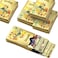 55 PCS TCG Deck Box Gold Foil Card Assorted Pokemon Cards
