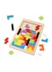 Generic Wooden Tetris Tangram Brain Teaser Puzzle