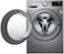 ال جي غسالة ومجفف تحميل أمامي سعة 15/8 كجم مع تحكم باللمس، WS1508XMT (غير شامل التركيب)