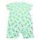 Baby Girl Short Sleeves Shorts Romper Mint 6 Month