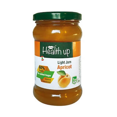 Health Up Apricot Jam Sugar Free 280GR