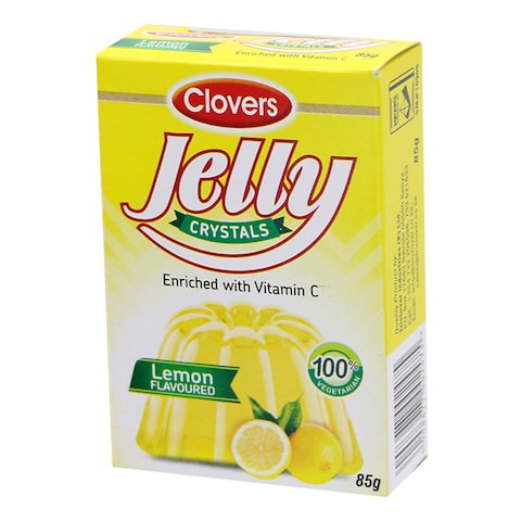 Clovers Jelly Crystal Lemon Dessert Mix 85g