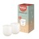 Bolsius CleanLight Fragranced Refill Candles, Pack of 2 - Bergamot &amp; Neroli