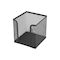 Deluxe Metal Mesh Memo Holder, Black