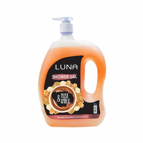 Luna Shower Gel Musk and Amber - 2 Liters