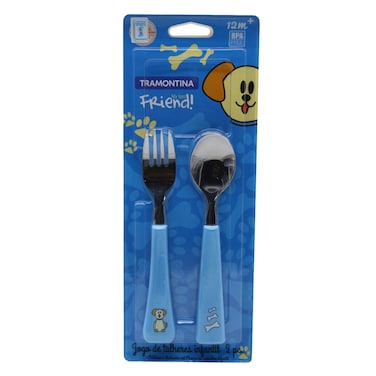 Tramontina Friend Kids Cutlery Set 2 Pieces