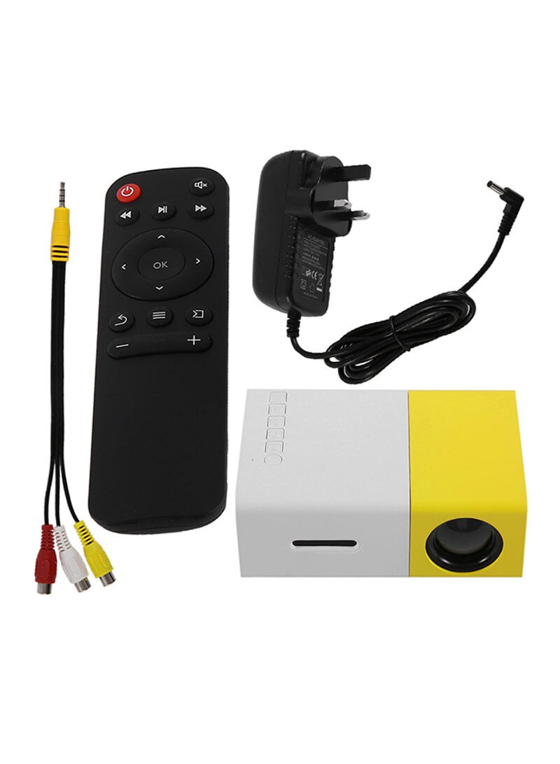 Buy Generic Yg300 Professional Mini Projector 95105 Yellow/White Online ...