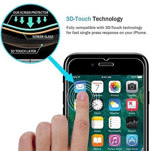 Generic iPhone 6S Plus Screen Protector Tempered Glass For 6 Plus/iPhone Protector(5.5 Inch)