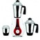Europa EUBL 650 3 in 1 Mixer Grinder Red and White