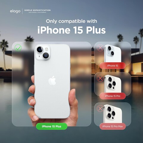 elago Liquid Silicone for iPhone 15 Plus case cover Full Body Protection, Shockproof, Slim, Anti-Scratch Soft Microfiber Lining - Pastel Green