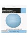 Unique Round Paper Lantern Baby Blue 25centimeter