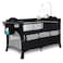 Teknum 4 in 1 Baby Bedside Co - Sleeper Bassinet and Playpen wt Rocker Black