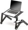 Generic Laptop Stand Table Foldable Laptop Desk Portable 360 Degree Adjustable Table For Bed Sofa With Mouse Board