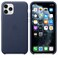 Apple Case iPhone 11 Pro Leather Midnight Blue (MWYG2ZM/A)