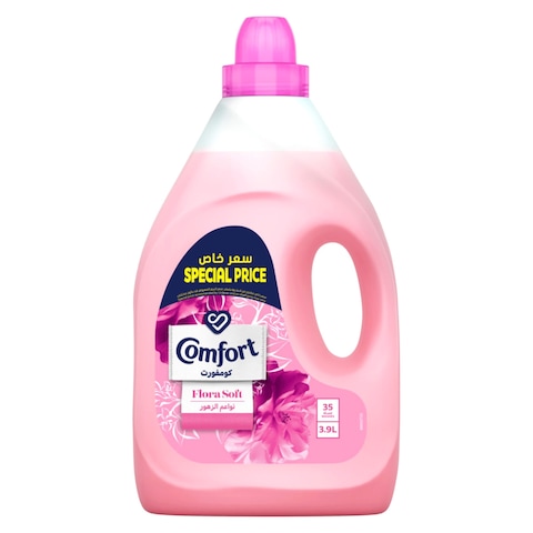 Comfort Flora Fabric Softener Pink 3.9L