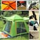 Large Camping Tent 3 4 Person Weatherproof Family Tent, Ideal for Parties, Picnics, and Outdoor Adventures 210x210x135cm