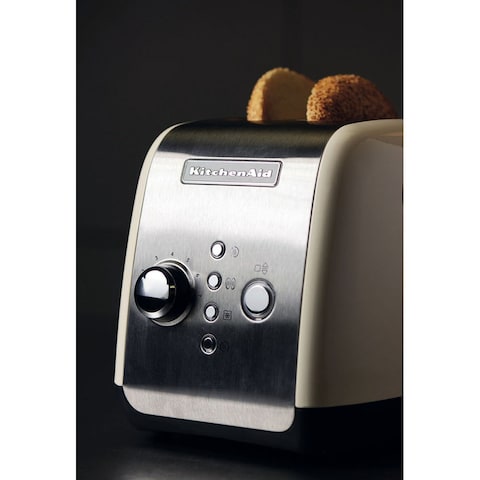 KitchenAid 2 Slice Toaster Automatic Almond Cream 5KMT221BAC