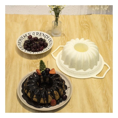 HomePro Elegant Silicone Fluted Pan 9inch
