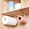 Generic - Under Cabinet Paper Towel Holder Roll Paper Towel Rack Stainless Metal Organizer