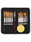 Generic Pack Of 15 Artist Paint Brush Gold/White
