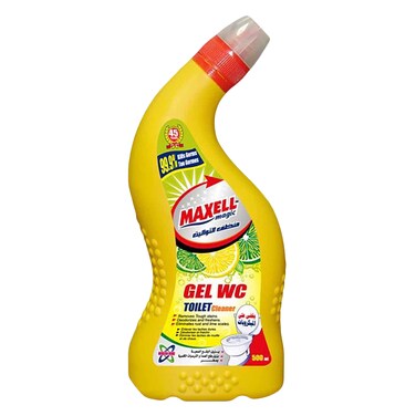 Maxell Lemon Gel WC Toilet Cleaner 500ml