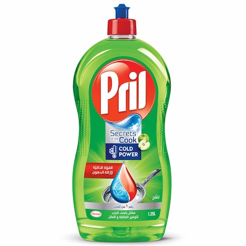 Pril Hand Dish Washing liquid Secrets of the cook Cold power apple 1.25 Liter