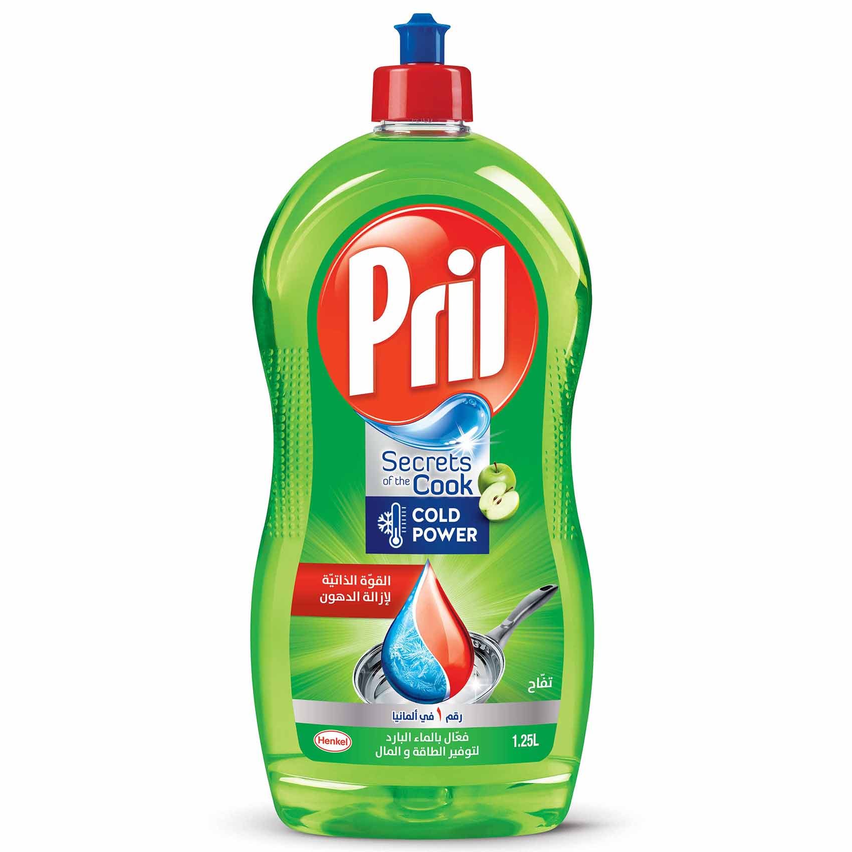 Pril Hand Dish Washing liquid Secrets of the cook Cold power apple 1.25 Liter