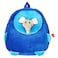 Cuddles Elephant Themed Backpack Blue 32cm