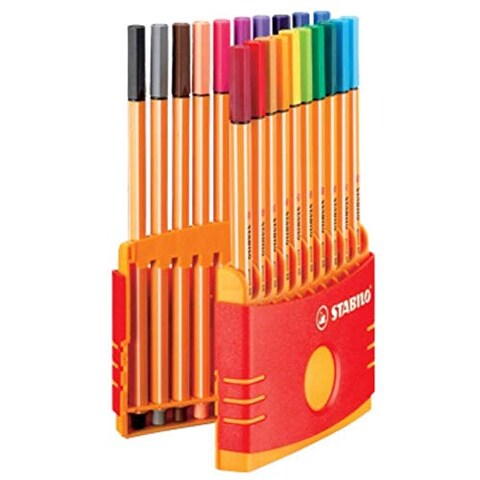 Stabilo Point 88 Color Parade 0.4 mm 20 Per Pack