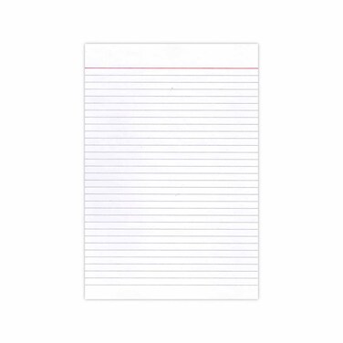 ورق مسطر مفرد