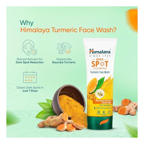 Himalaya Dark Spot Clearing Turmeric Face Wash 100ml