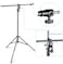 COOPIC 13feet/390cm Two Way Rotatable Aluminum Adjustable Tripod Boom Light Stand with Sandbag for Studio Photography Video