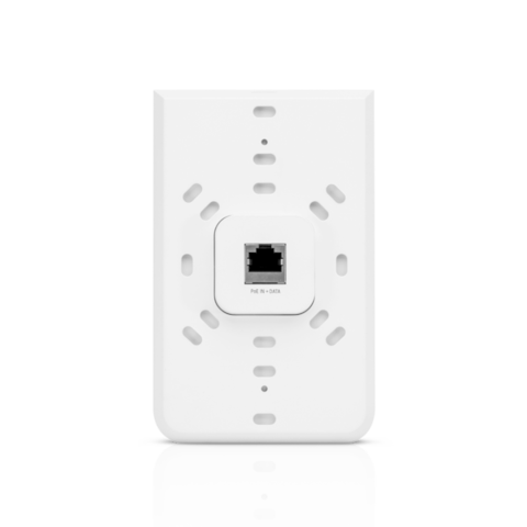 Ubiquiti UAP-IW-HD   Unifi Access Point In-Wall HD   802.11AC Wave 2   Dual-band   5GHz [1.733 Gbps] - 2.4GHz [300 Mbps]   Compatible w/ 802.3af/802.3at PoE   Easy Mount   Beamforming Supported  White