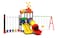 Rainbow Toys, Outdoor Children Playground Garden Fitness Exercise Play Set Villa Garden Furniture Product Area Dimension: 680&times;400&times;310cm