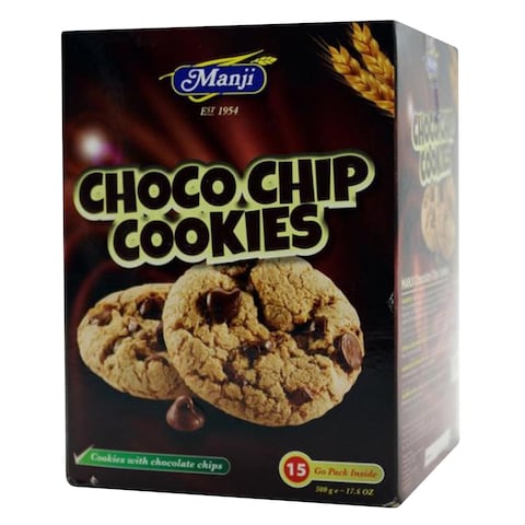 Manji Chocolate Chips Cookies 500g
