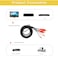 Generic-1.5 Meter Gold Plated RCA Audio Cable 2 RCA Male to 2 RCA Male AV Cable for DVD TV CD Sound Amplifier Black