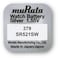 Murata 379 (SR521SW) 1.55V Silver Oxide 0% Hg Mercury Free Battery For Watches - 10 Batteries