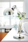 Work lamp, nickel-plated