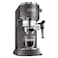 DeLonghi Dedica Metallics Manual Espresso Maker EC785.GY, 1300 W, 1.1 L, Grey, Metal, Button Control