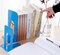 Deli 9263 Metal Book Ends 9 Inches 2 Set Assorted Colors