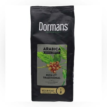 Dormans Arabica Medium Roast Coffee Beans 375g