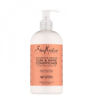 SheaMoisture Coconut &amp; Hibiscus Curl &amp; Shine Conditioner 384ml