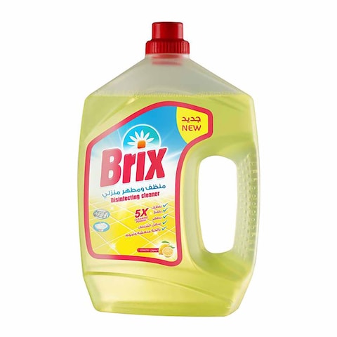 Buy Brix Multi-Purpose Cleaner, Lemon - 3 Liter in Egypt