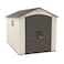 Shed Store And More - Outdoor Storage Shed - 7 Feet X 12 Feet - 10 Years Limited Warranty
