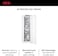 AEG Freezer Built-In, Net Capacity 204L, ABE81816NC, Made In Italy (1 Year Warranty)