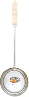 Raj - Steel Uduppi Laddle Wooden Handle 52X10 Cm-Rul005