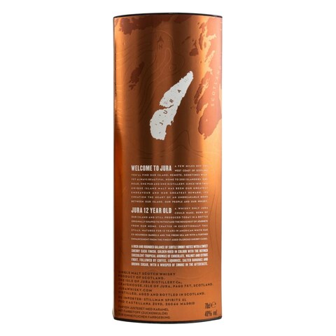 Jura 12 Years Old Single Malt Scotch Whisky 70CL